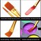 Acrylic Paint Brush Set, (20 Packs /200 pcs) Nylon Hair Brushes for Oil and Watercolor, Perfect Suit of Art Painting, Best Gift for Painting, Black